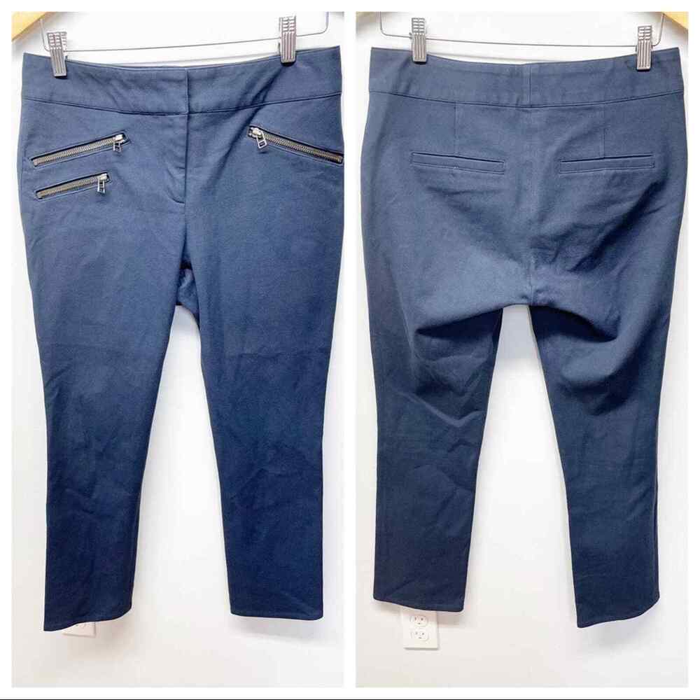 Veronica Beard Adelaide Cropped Pant Blue Size 8